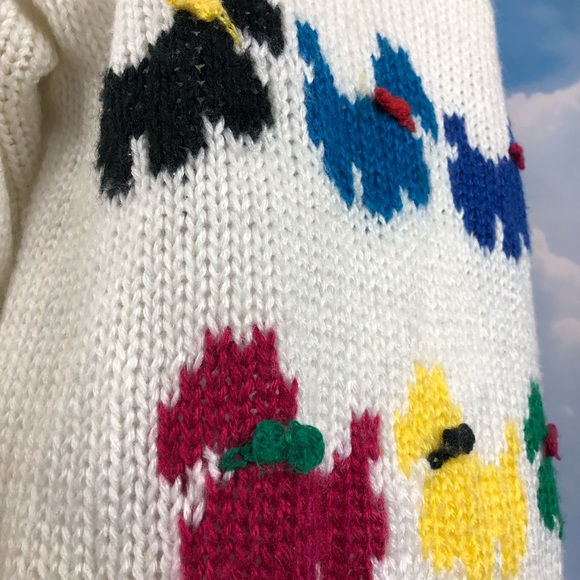 Scottish Terrier Sweater Vintage Fetagetti - Picture 5 of 8